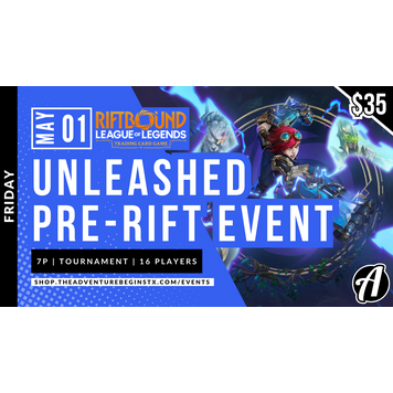 Riot Games Riftbound TCG Unleashed Pre-Rift Event