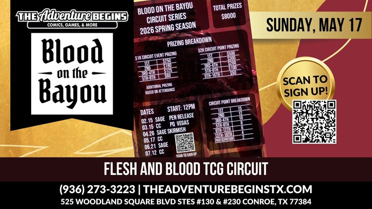 Legend Story Studios LLC Flesh & Blood TCG Blood on the Bayou Circuit 4 May 2026