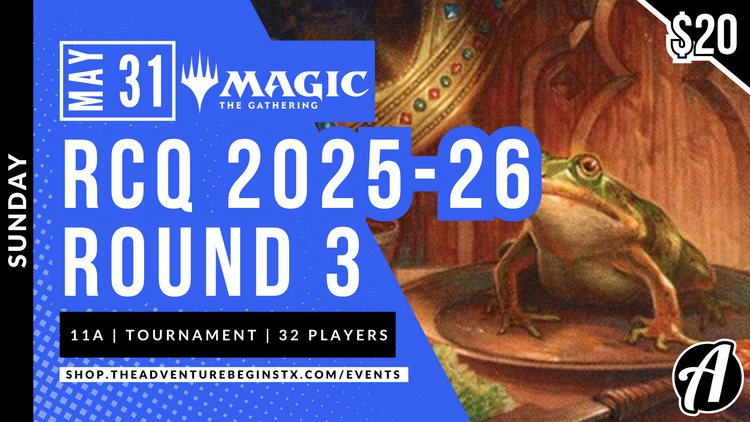 Wizards of the Coast TAB MTG RCQ 2025-26 Round 3