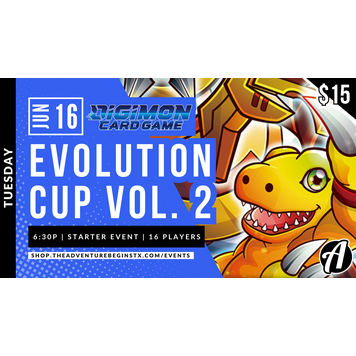 Bandai Digimon TCG Evolution Cup Vol. 2