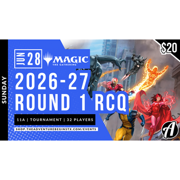 Wizards of the Coast MTG  RCQ 2026-27 Round 1
