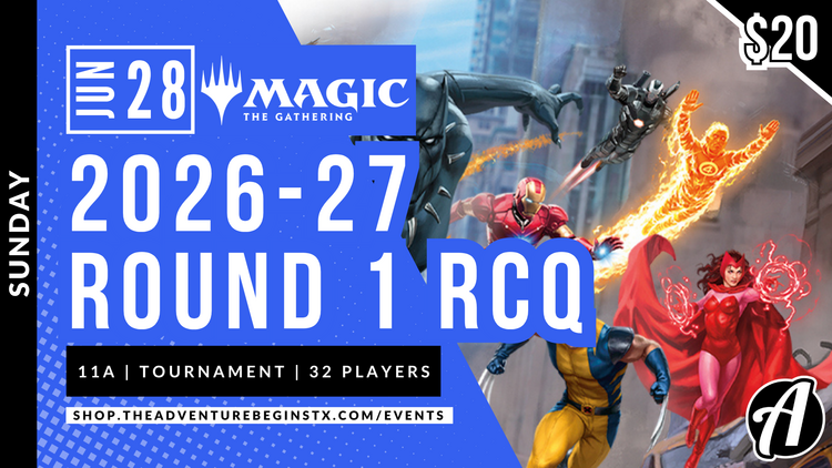 Wizards of the Coast TAB MTG  RCQ 2026-27 Round 1