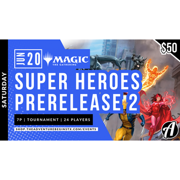 Wizards of the Coast MTG Marvel Super Heroes Prerelease 2