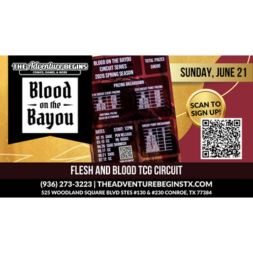 Legend Story Studios LLC Flesh & Blood TCG Blood on the Bayou Circuit 5
