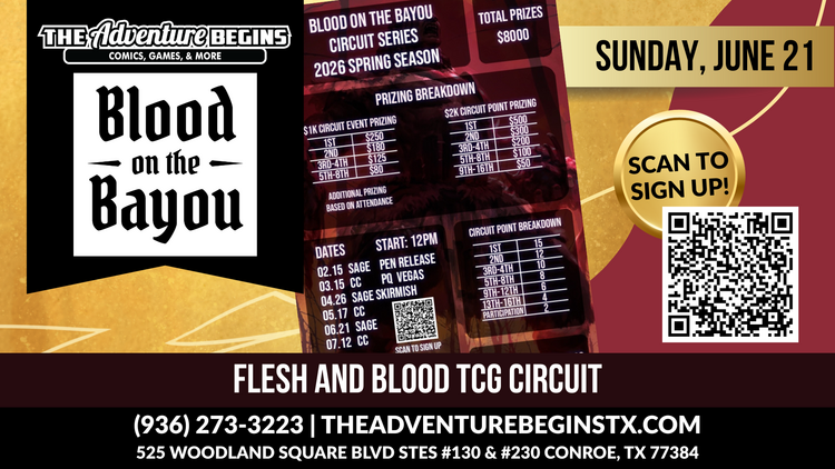 Legend Story Studios LLC TAB Flesh & Blood TCG Blood on the Bayou Circuit 5