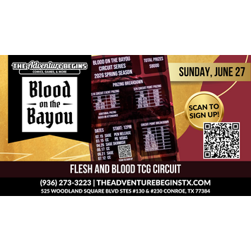 Legend Story Studios LLC Flesh & Blood TCG Blood on the Bayou Circuit 5