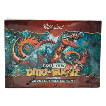 Wild Card 2025 Wild Card Pro-Look Dino-Might Football Hobby Box