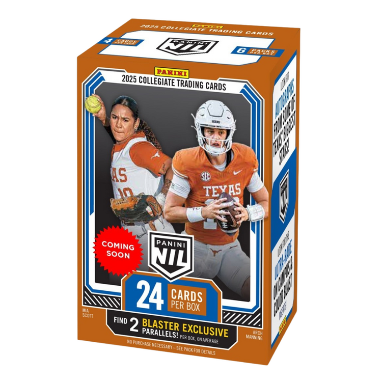 Panini America 2025 Panini University of Texas NIL Blaster