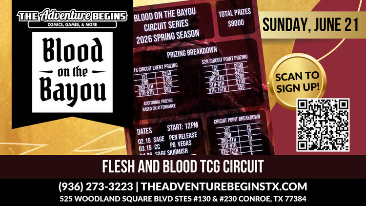 Legend Story Studios LLC TAB Flesh & Blood TCG Blood on the Bayou Circuit 5