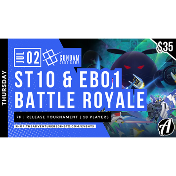 Bandai Gundam TCG ST10 & EB01 Battle Royale Release