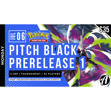 Pokémon Company International Pokemon TCG Pitch Black Prerelease 1