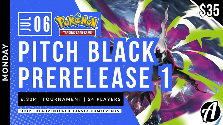 Pokémon Company International TAB Pokemon TCG Pitch Black Prerelease 1