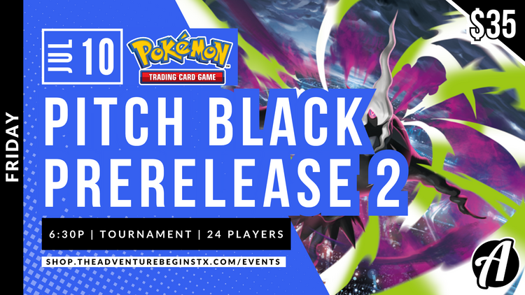 Pokémon Company International TAB Pokemon TCG Pitch Black Prerelease 2