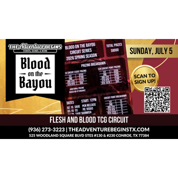 Legend Story Studios LLC Flesh & Blood TCG Blood on the Bayou Circuit 6