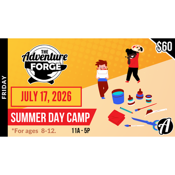 The Adventure Begins Painting Day Camp 07/17/26