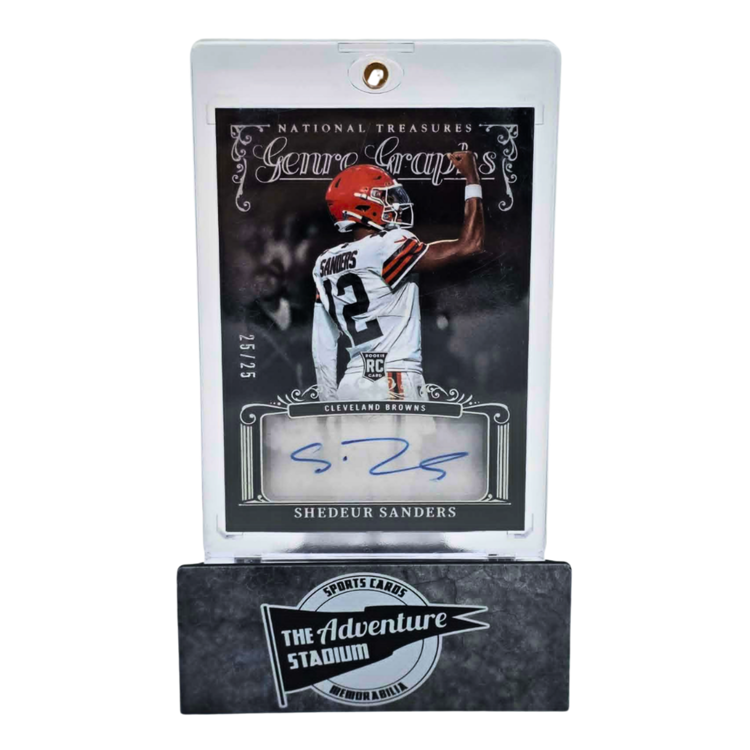 2025 Panini National Treasures Shedeur Sanders Autograph 25/25
