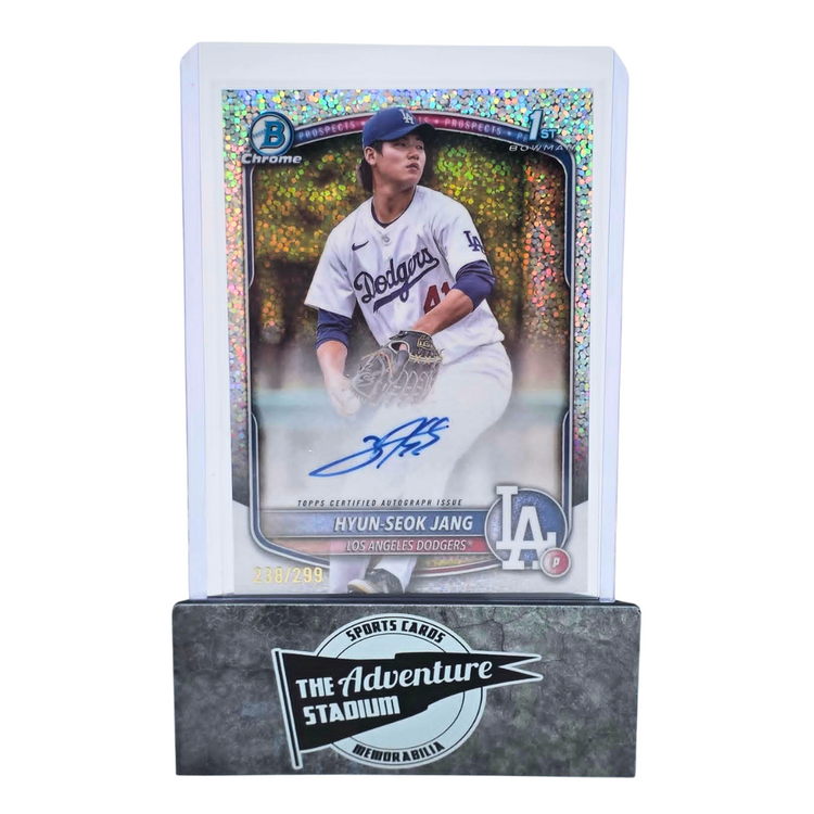 The Adventure Stadium 2025 Bowman Chrome Hyun-Seok Jang Autograph 238/299