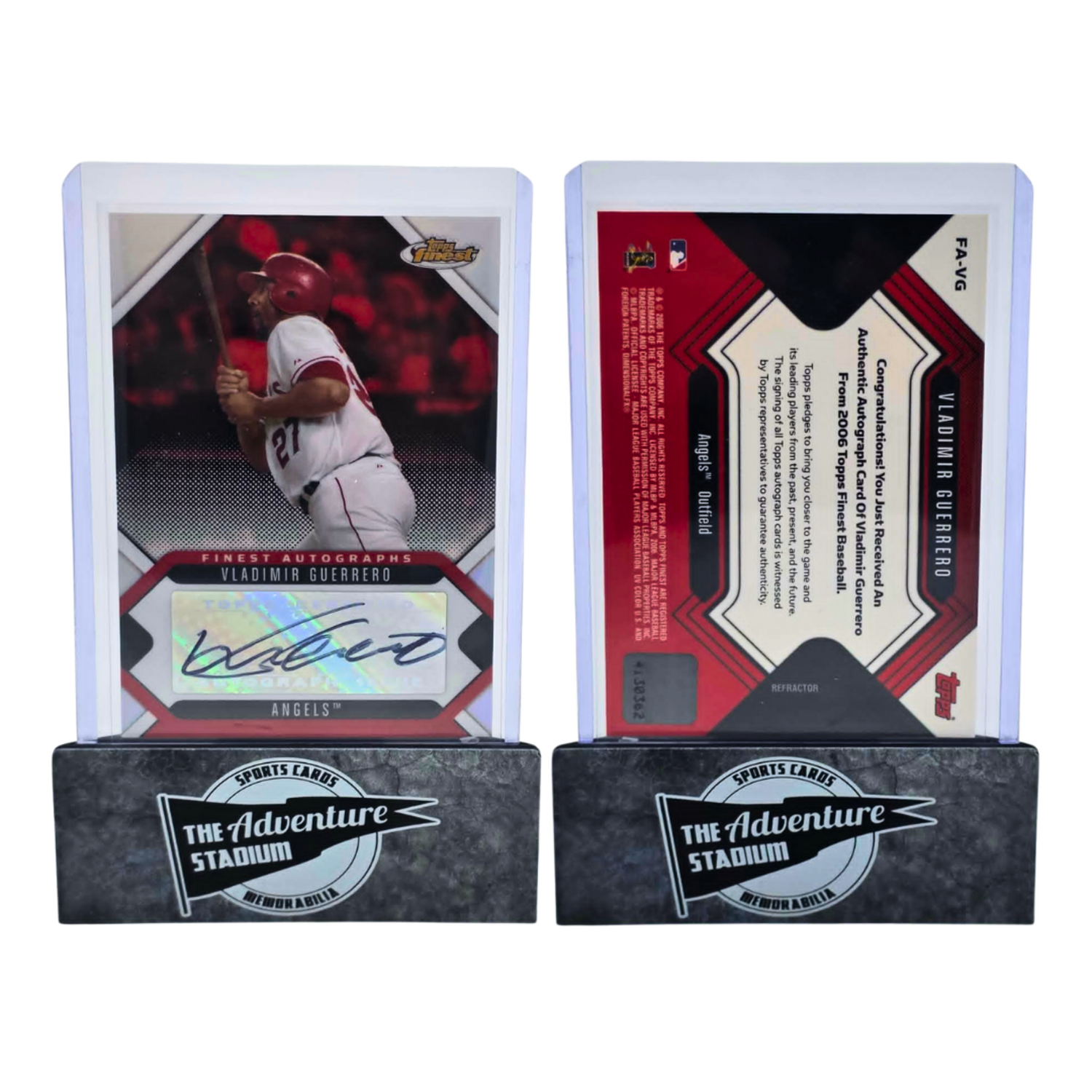 The Adventure Begins | 2006 Topps Finest Vladimir Guerrero