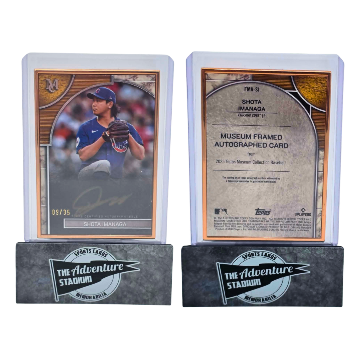 The Adventure Begins | '25 Topps Museum Collection S. Imanaga Auto