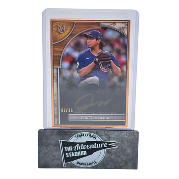 The Adventure Stadium 2025 Topps Museum Collection Shota Imanaga Autograph 09/35