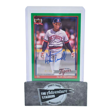 The Adventure Stadium 2026 Topps Alan Trammell 1991 Autograph 82/99