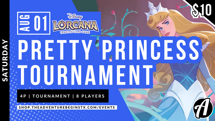 Ravensburger TAB Lorcana TCG Pretty Princess Tournament