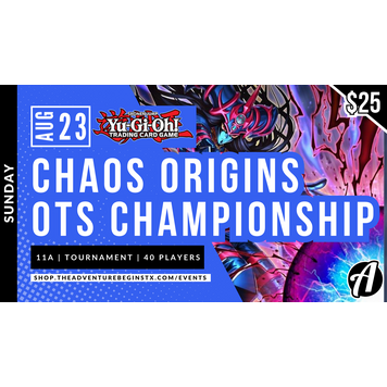 Konami Yu-Gi-Oh! TCG Chaos Origins OTS Championship