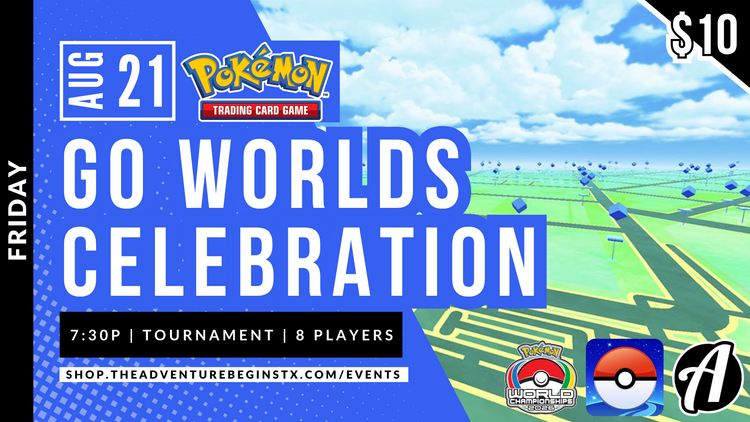 Pokémon Company International TAB Pokémon VGC Worlds Celebration Pokémon Go