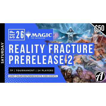 Wizards of the Coast MTG Reality Fracture Prerelease 2