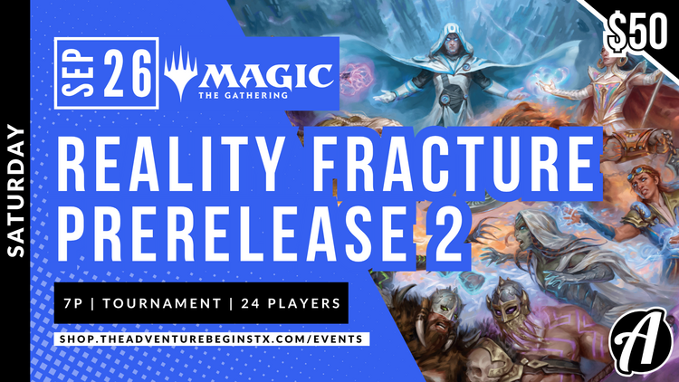 Wizards of the Coast TAB MTG Reality Fracture Prerelease 2
