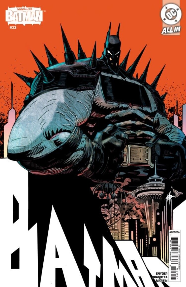 DC Comics ABSOLUTE BATMAN #23 (1:25) CVR F DAMION SCOTT