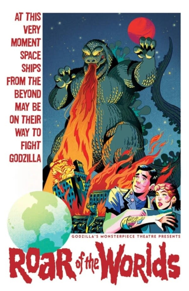 IDW Publishing Godzilla's Monsterpiece Theatre Presents: (1:10) Roar of the Worlds