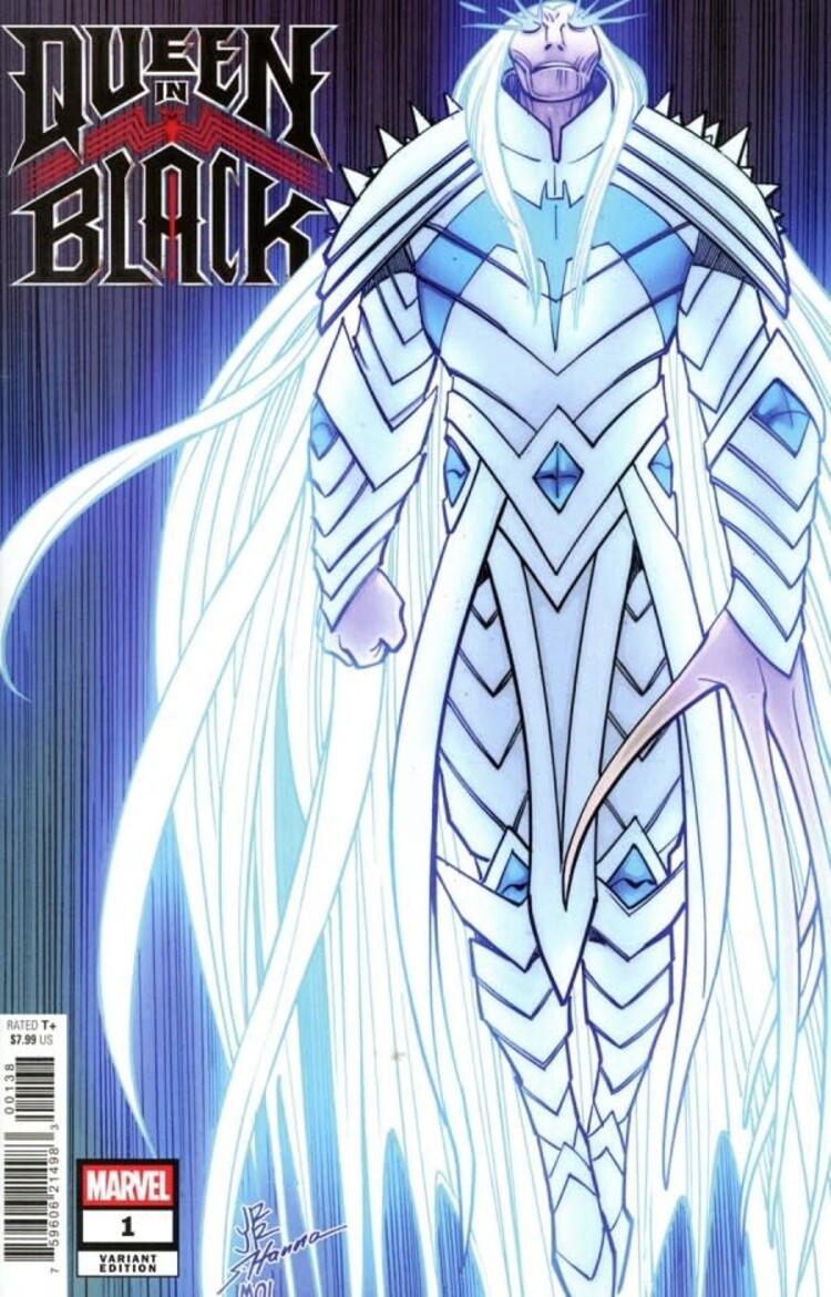 Marvel Comics QUEEN IN BLACK #1 (1:25) JOHN ROMITA JR.