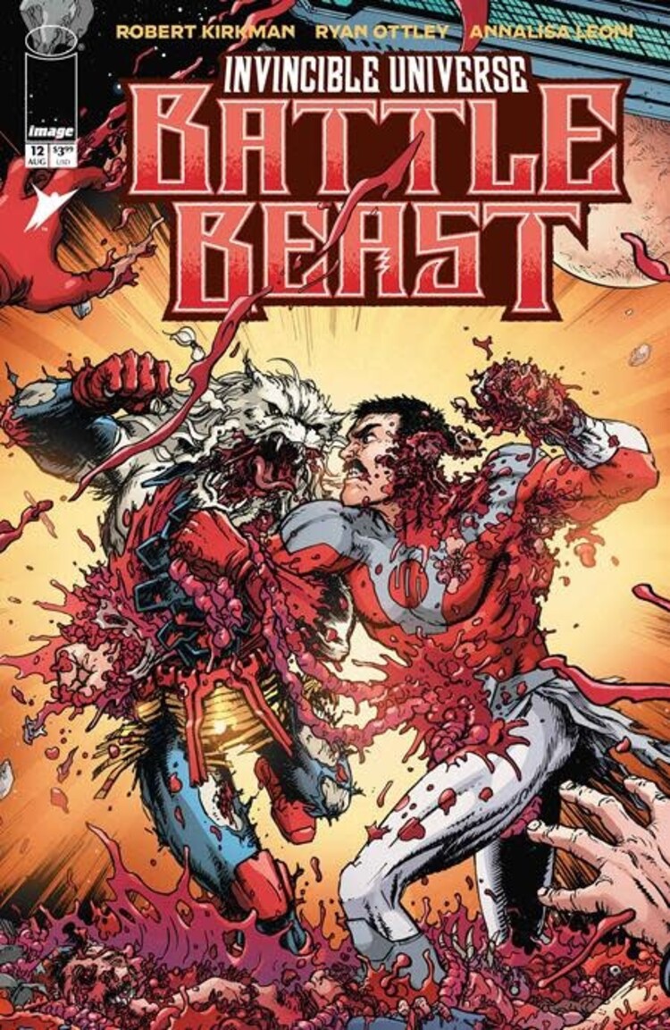 Image Comics INVINCIBLE UNIVERSE BATTLE BEAST #12 (1:10) CVR C CHRIS BURNHAM & BRIAN REBER CONNECTING