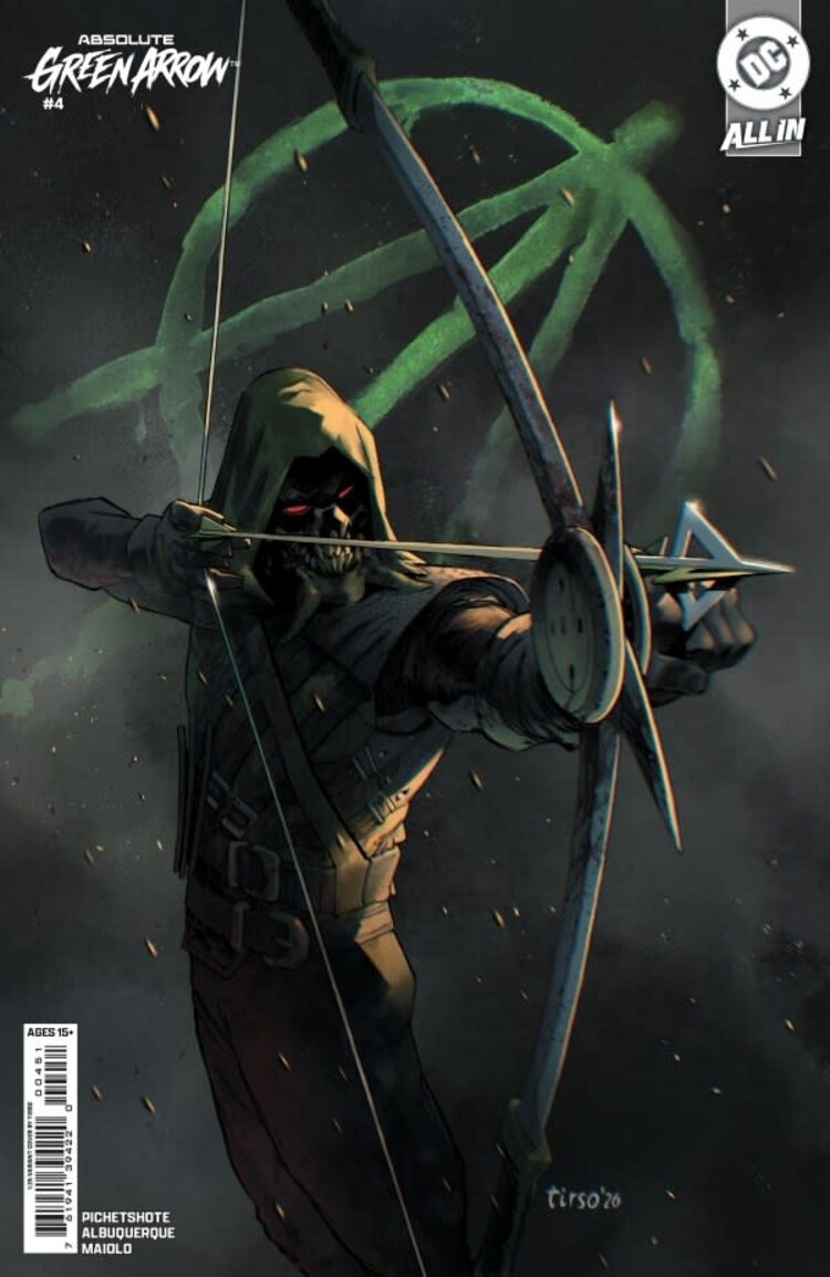DC Comics ABSOLUTE GREEN ARROW #4 (1:25) CVR E TIRSO CONS