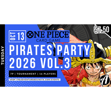 Bandai One Piece TCG Pirates Party 2026 Vol. 3