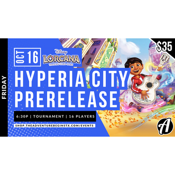 Ravensburger Lorcana TCG Hyperia City Prerelease