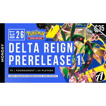 Pokémon Company International Pokémon TCG Delta Reign Prerelease 1