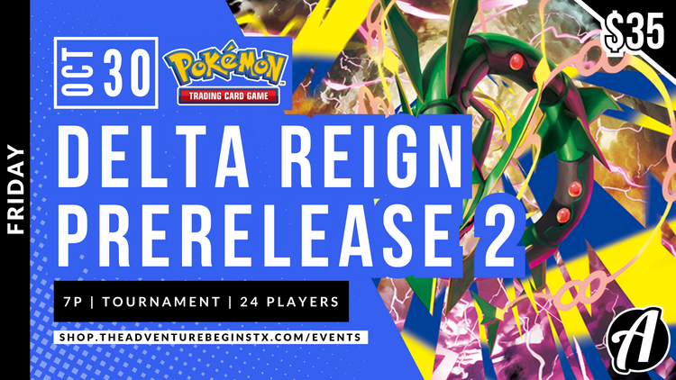 Pokémon Company International TAB Pokémon TCG Delta Reign Prerelease 2