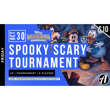 Ravensburger Lorcana TCG Spooky Scary Theme Tournament