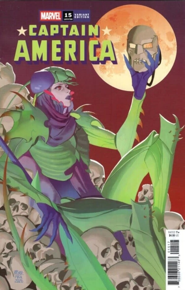 Marvel Comics CAPTAIN AMERICA #15 (1:25) AKA 2026