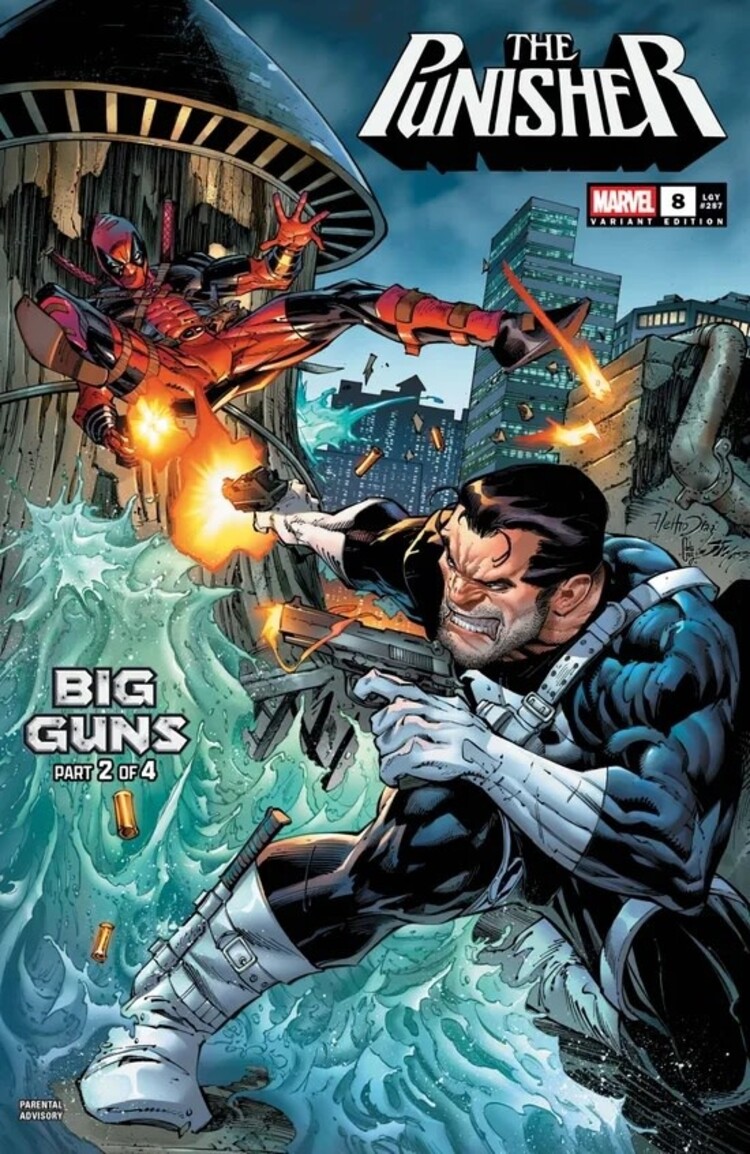 Marvel Comics PUNISHER #8 (1:25) NETHO DIAZ