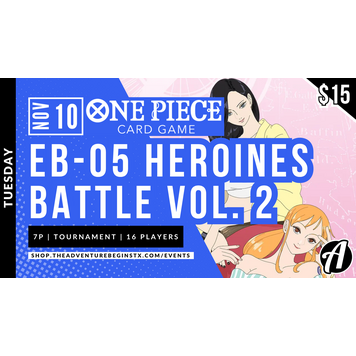 Bandai One Piece TCG Heroines Battle Vol. 2 [EB-05]
