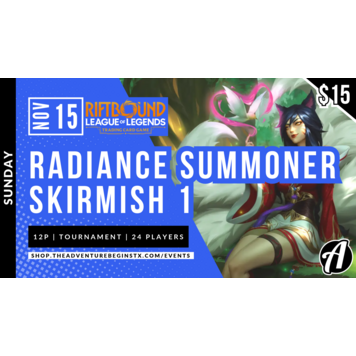 Riot Games Riftbound TCG Radiance Summoner Skirmish 1