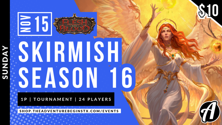 Legend Story Studios LLC TAB Flesh & Blood TCG Skirmish Season 16