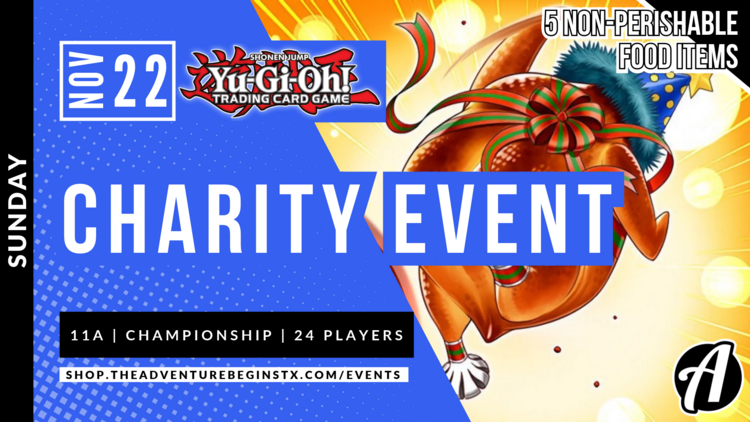 Konami TAB Yu-Gi-Oh! TCG Charity Event