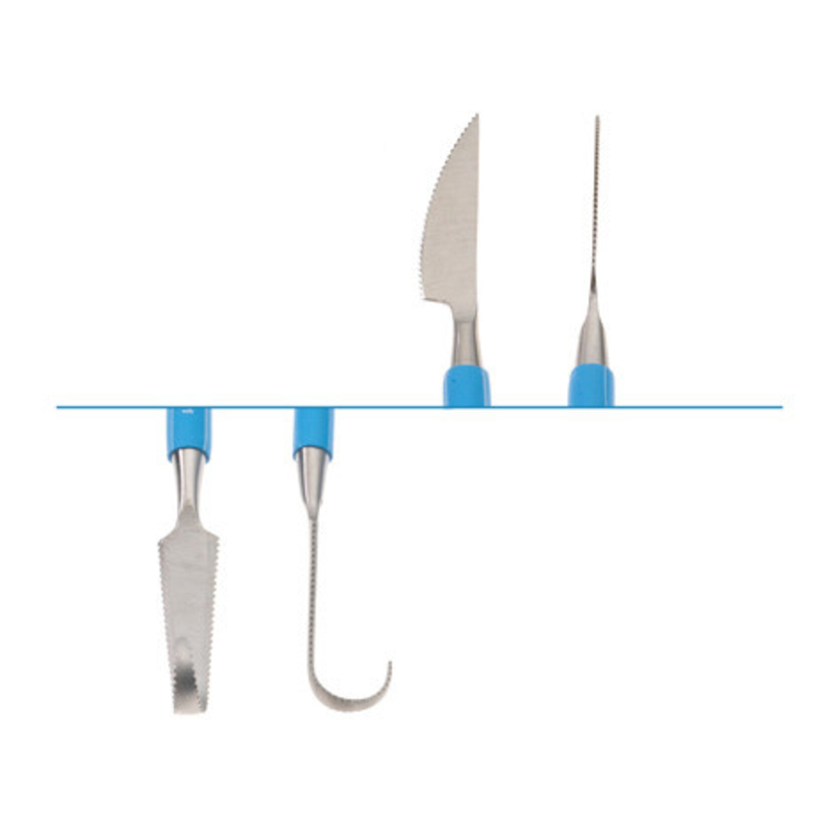 XIEM TOOLS Sculpting Tool Hook and Knife with Fine Teeth
