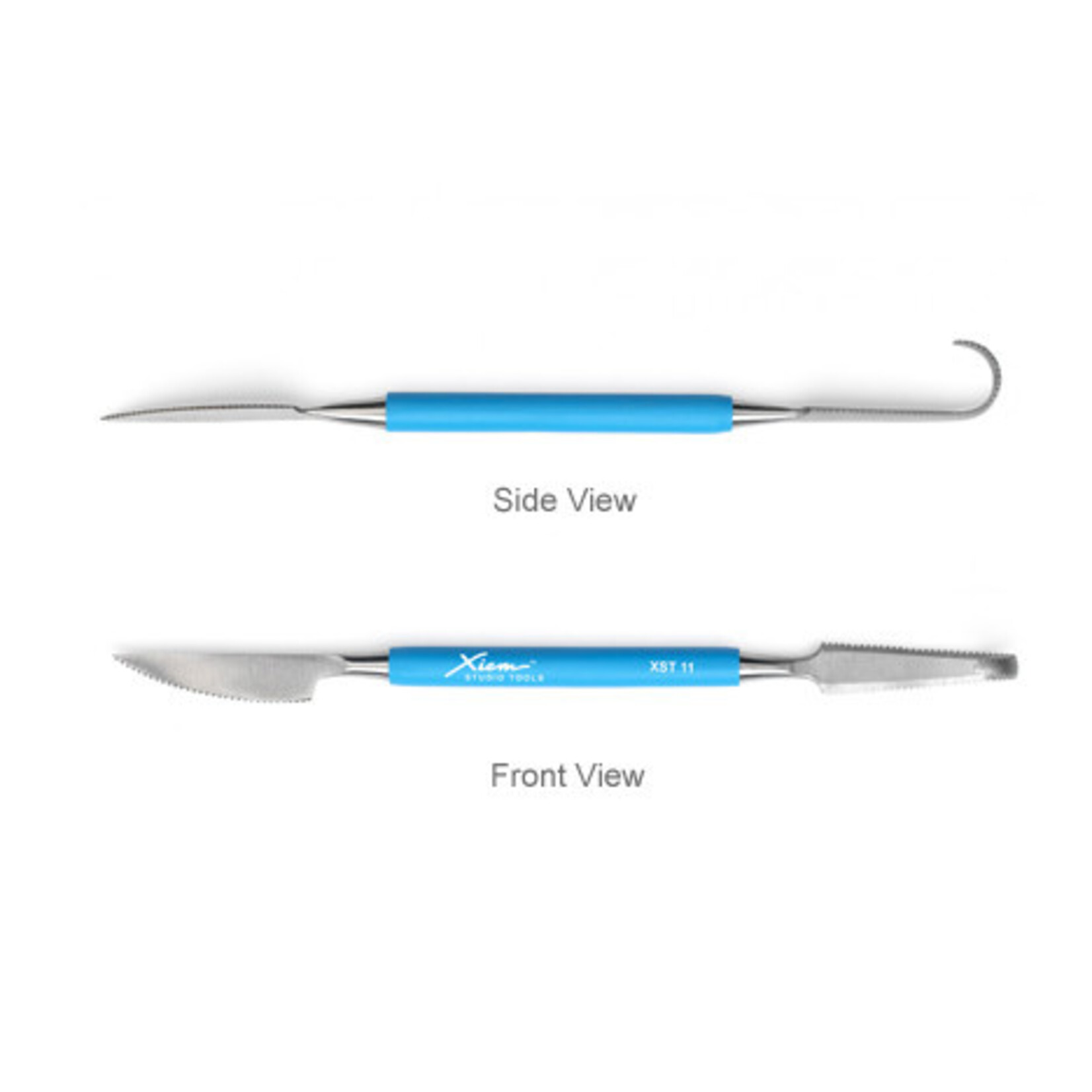 XIEM TOOLS Sculpting Tool Hook and Knife with Fine Teeth