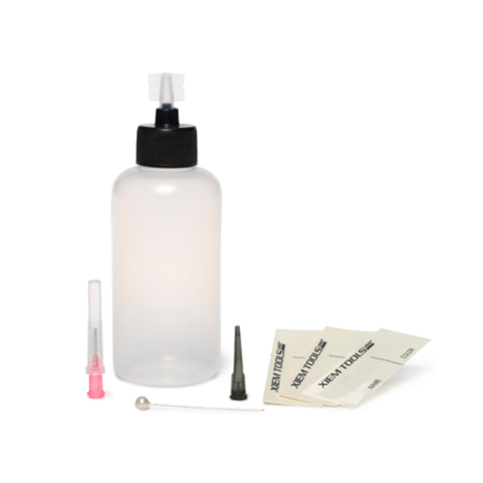 XIEM TOOLS Customizable Applicator 4oz bottle with cap and 16 gauge tip