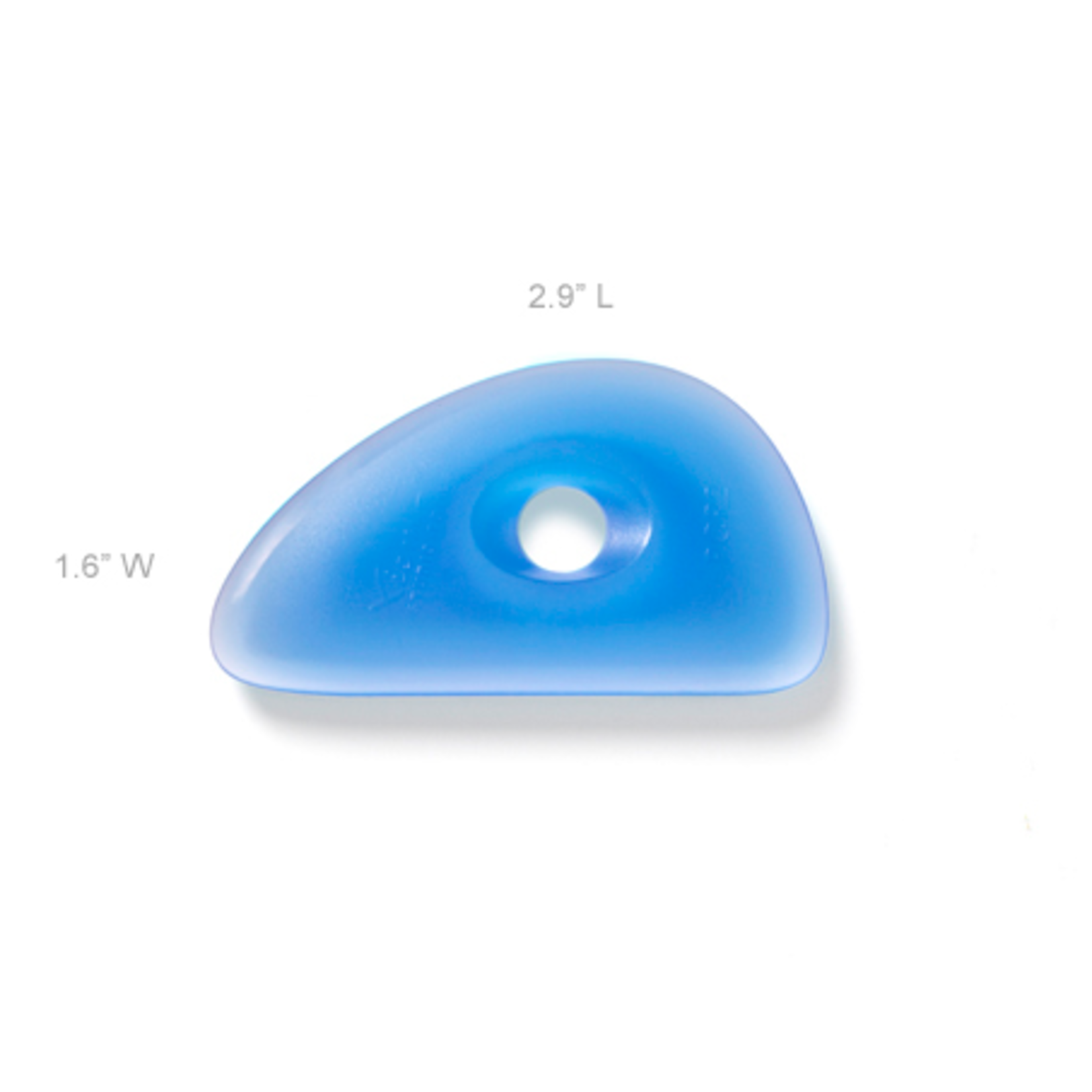 XIEM TOOLS Rigid Plastic Clay Rib 2